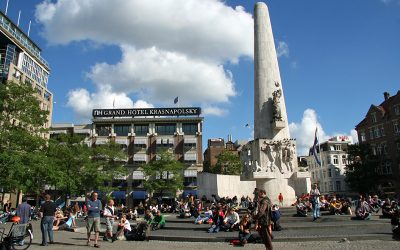 National Monument Cenotaph on Dam Square