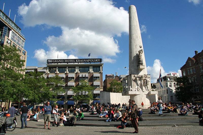 National Monument Cenotaph on Dam Square